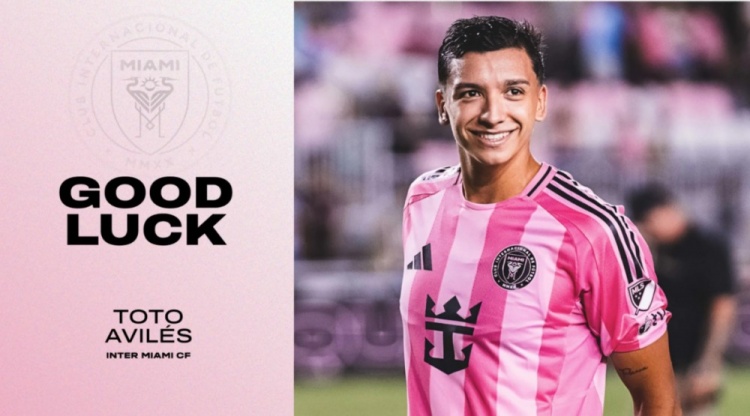 YY直播-迈阿密国际官方：阿维莱斯租借至蒙特利尔，租期至2026赛季结束